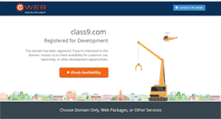 Desktop Screenshot of class9.com